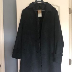 Men’s Burberry Wool Cashmere Car Coat